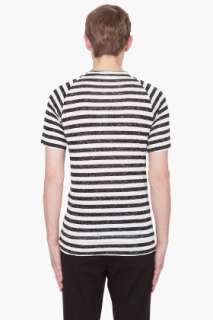 Yigal Azrouel Striped Jersey T shirt for men  