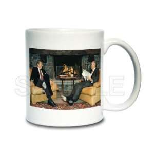  Ronald Reagan and Mikhail Gorbachev   Coffee Mug 