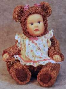 1998 ANNE GEDDES BABY BEAR GENUINE INSPIRATION FIGURINE  