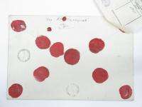 RARE 1932 BIG POSTAL COVER ENVELOPE WAX SEALS DOCUMENT  