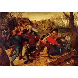  FRAMED oil paintings   Pieter Bruegel the Younger   24 x 