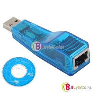 USB 2.0 10/100M Ethernet Network LAN Adapter RJ45 Network Card for 