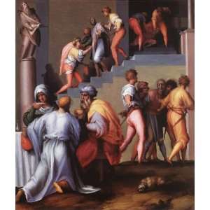  FRAMED oil paintings   Jacopo Carucci (Pontormo)   24 x 28 