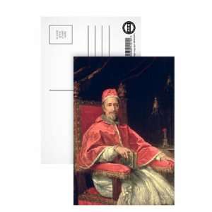 Portrait of Pope Clement IX (1600 69) (oil on canvas) by Carlo Maratta 