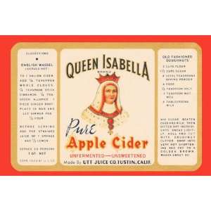  Queen Isabella Pure Apple Cider 20x30 Poster Paper