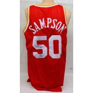  Ralph Sampson Signed Jersey   Jsa R o y 1984   Autographed 