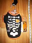   Costume DOG Halloween Outfit XXS Skeleton Playsuit NWT Extra Extra