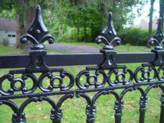 VICTORIAN STYLE CAST IRON FENCE PANEL SYSTEMS H18  
