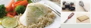 Steamed Sea Bass with Citrus & Herb