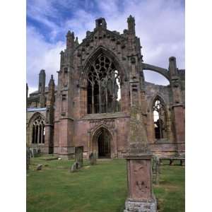Melrose Abbey, Burial Place of the Heart of Robert the Bruce, Melrose 