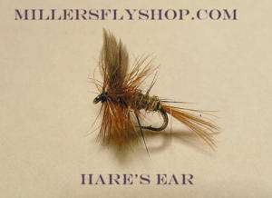 Hares Ear Midge #18   Trout Flies  