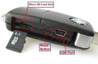 Spy Camera Flip Key Video Motion Detection Sensor Folding Car Remote 