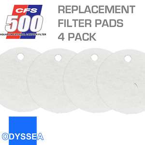 Odyssea CFS500 Replacement Filter Pad Floss 4 pack New  