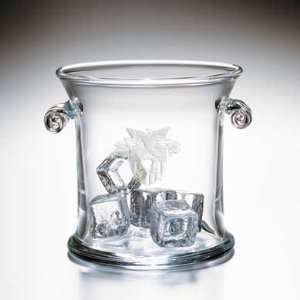  West Point Glass Ice Bucket by Simon Pearce Sports 
