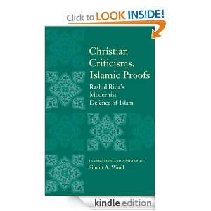   Criticisms, Islamic Proofs Simon A. Wood  Kindle Store
