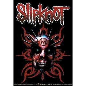  Slipknot logo with mask STICKER 