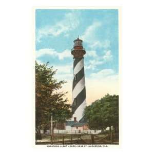  Anastasia Lighthouse, St. Augustine, Florida Premium 