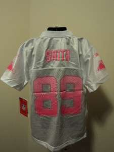 Reebok NFL Girls Youth Carolina Panthers Steve Smith Fashion Jersey 