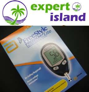 FREESTYLE FREEDOM LITE blood glucose monitoring meter sysyem diabetes 