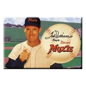 Ted Williams Moxie Soda Set of 2 Magnets **