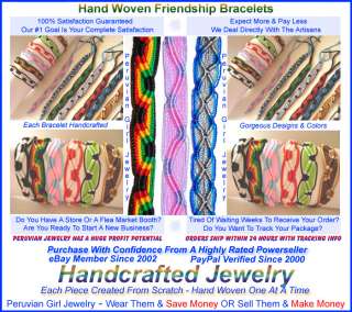   Artisans Are Shown In The Pictures Hand Weaving Friendship Bracelets