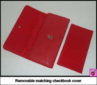 Nine West Gardenia Fruit Punch Ckbook Wallet+,Cover Nwt  