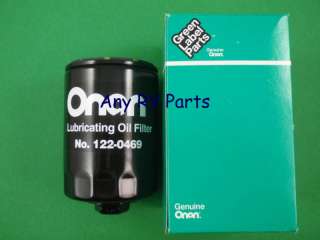 Genuine Onan RV Generator Oil Filter 122 0469  