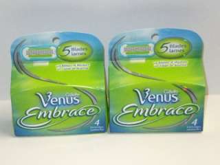 Gillette Venus Embrace cartridges , NEW IN BOX  