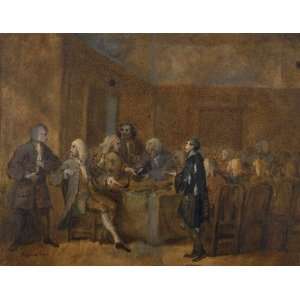  Hand Made Oil Reproduction   William Hogarth   24 x 18 