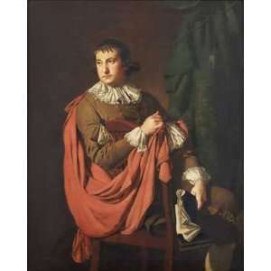 Portrait of William Stafford by Joseph Wright. Size 24.00 X 30.00 Art 