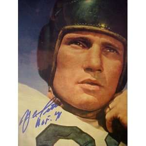  Y.A. Tittle LSU Tigers Autographed 11 x 14 Professionally 