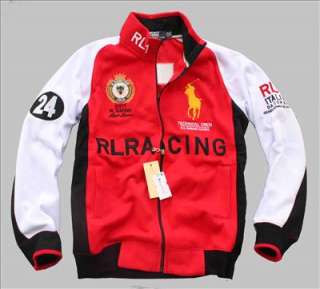   star New Mens RACING TEAM Big Pony ITALY Sweater Red size M/L/XL