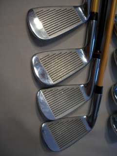 Golfsmith Tour Cavity Forged 3 PW iron set w/ STIFF shafts in NEAR 