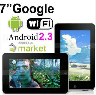 4GB 7 Inch MID Google Android 2.3 Touchscreen Tablet Pad PC WiFi 3G 