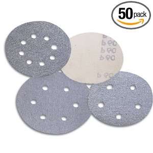 Mercer Abrasives 5586060 50 Platinum Stearated Discs, Hook and Loop, 6 