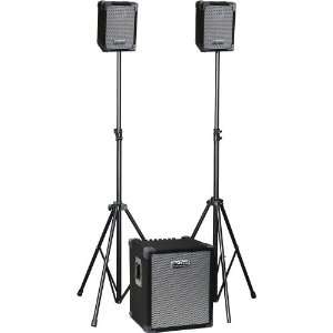  DJ Tech 280 Watts Portable DJ PA System CUBE202 Musical 