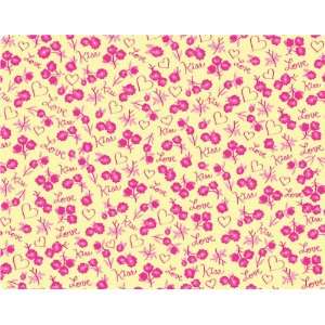  Cream Floral Love skin for DSi Video Games
