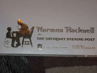 Norman Rockwell and the Saturday evening Post book 1976  