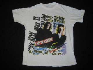 1988 CHEAP TRICK VINTAGE TOUR T SHIRT LAP OF LUXURY 80s  