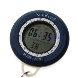 in 1 Digital Altimeter With Thermometer Compass Watch  