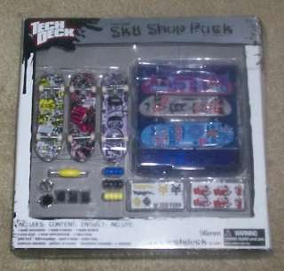 Tech Deck Sk8 Shop Pack Zoo York Set in box has been played with, box 