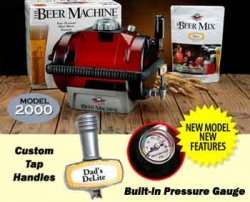 BEER MACHINE 2000 Home Brewing Kit MICRO BREW ON TAP 4U  