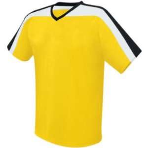  High Five CASCADE Custom Soccer Jerseys GOLD/BLACK/WHITE 