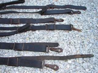 Vintage Horse Pony Leather Harness Parts Traces  