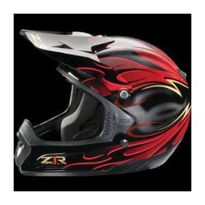  Z1R Intake Flame Helmet , Size 2XL, Color Red XF0110 