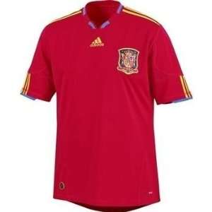 Team Spain 2010 World Cup Soccer Home Jersey SS XXL   Soccer Mugs and 