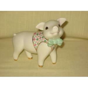  Lenox Porcelain Handsome Harry Pig w/ Bow Tie & Vest 