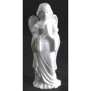  Lenox White Nativity Standing Angels in Adoration Figurine 
