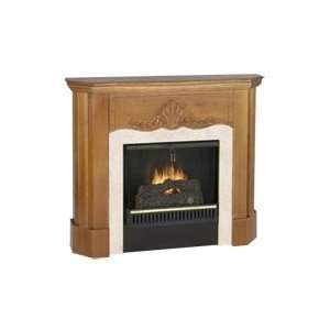  Scott Shell Fireplace in Oak Finish Oak