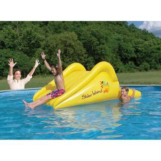 Aviva Slider Island Inflatable Water Slide NEW pool FUN  